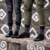 crazystep ponozky cicmany cierne
