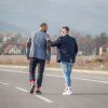 Ponožky crazystep ludove srdiecko biele