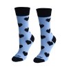 crazystep ponozky modre srdiecka 02