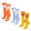 vysoke sportove ponozky crazystep set 3