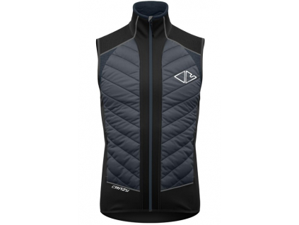 W21035038U 00 01 VEST FLAME MAN BLACK