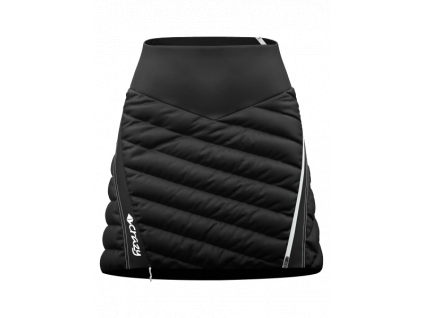 CRAZY SKIRT CHANNEL BLACK