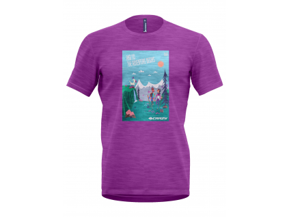 S23095034U 00 X172 T SHIRT JOKER I LOVE MOUNTAIN BERRY