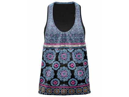 S23196041D 00 X072 TOP AMARILLYS SHIBORI