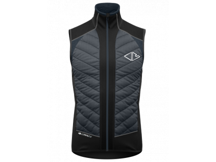 VEST FLAME MAN BLACK