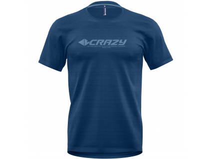 CRAZY T-SHIRT LOGO MAN AVIO (Velikost XXL)