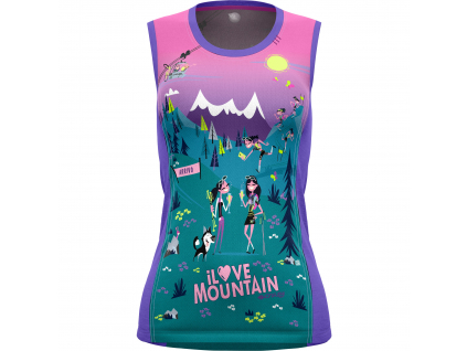 CRAZY TOP SIRIO WOMAN I LOVE MOUNTAIN (Velikost XL)
