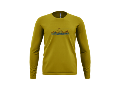 CRAZY LONG SLEEVED GULLIVER MAN MUSTARD (Velikost XL)