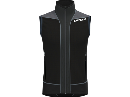CRAZY VEST AVENGER MAN BLACK (Velikost XXL)