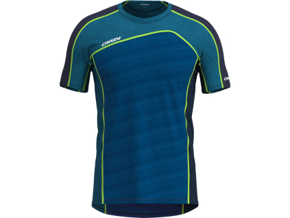 CRAZY T-SHIRT RESOLUTION MAN ZENITH-BLUE (Velikost S)