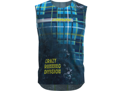 S25195028U 00 X019 SINGLET THUNDER PRINT BLUETTE SCOTTISH