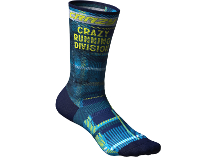 CRAZY SOCKS  PRINT BLUETTE SCOTTISH (Velikost 35-38)