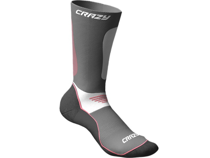 CRAZY TREKKING SOCKS  CORALINE (Velikost 35-38)