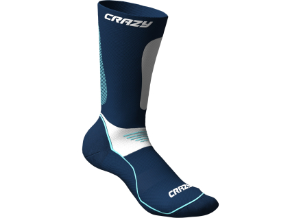 CRAZY TREKKING SOCKS  LAKE (Velikost 35-38)