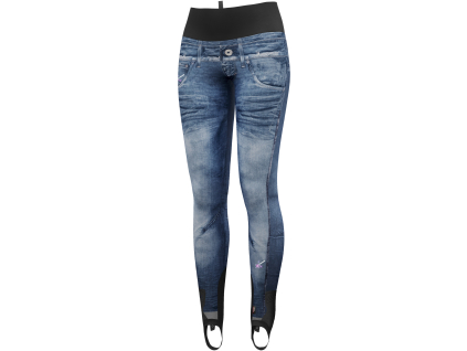 LEFT W25015102D 00 X015 PANT FALLS PRINTED PRINT LIGHT JEANS