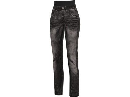 LEFT W25015148D 00 X018 PANT WONDER MAGIC PRINT JEANS BLACK