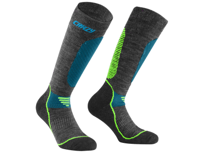 CRAZY WOOL SOCKS GALAXY (Velikost 43-46)
