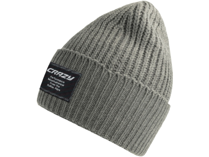42722 crazy cap logo gray
