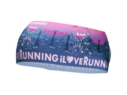 CRAZY BAND SHARP CUT I LOVE RUNNING