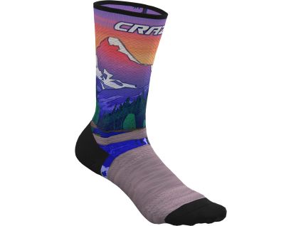 CRAZY SOCKS RAINBOW (Velikost 35-38)
