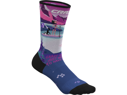 CRAZY SOCKS I LOVE MOUNTAIN