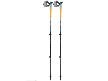LEKI CROSS TRAIL TA DARK ANTHRACITE/LIGHT BLUE