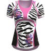 S25095126D 00 01ZE SHIRT VOLTAGE BLACK ZEBRA