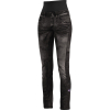LEFT W25015152D 00 X018 PANT SOUND PRINT JEANS BLACK