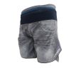 SHORT FLASH PRINT LIGHT JEANS 02