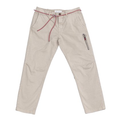 FRONT 0CN016041U 1102 TAILORED PANT MAN ALMOND