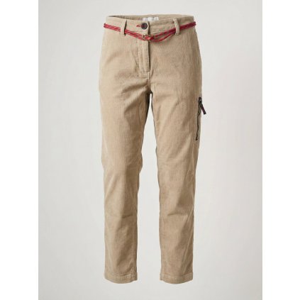 DÁMSKE NOHAVICE - PULL-ON PANT WOMAN - CORDUROY ALMOND