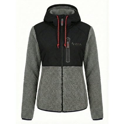 DÁMSKA BUNDA - AVISTA FLEECE JACKET WOMAN - GRAY