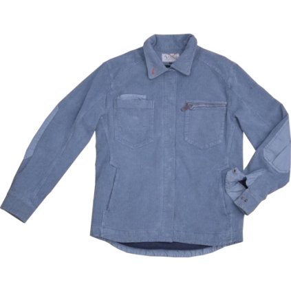 FRONT 0CN066015U 30 MOUNTAIN CLIMBER S INSULATED OVERSHIRT MAN CORDUROY BLUEBERRY