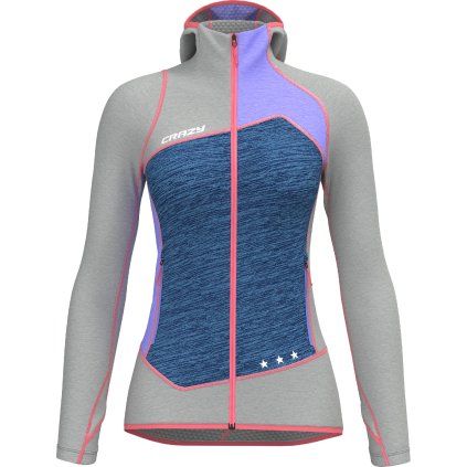 DÁMSKA MIKINA PULL IONIC LIGHT - ASTER-BLUE (Farba ASTER-BLUE, Veľkosť L)