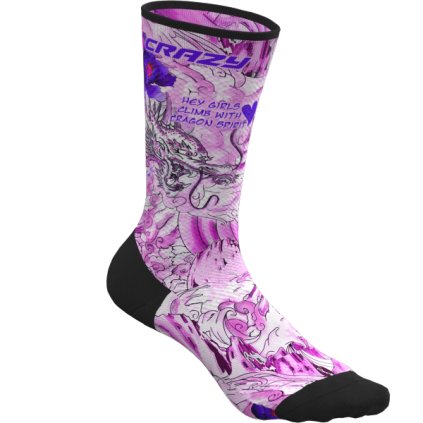 S25385005X 00 X018 CRAZY SOCKS PRINT TATTOO