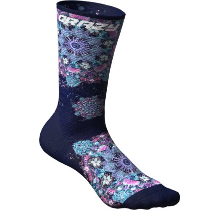 S25385005X 00 X096 CRAZY SOCKS MANDALA