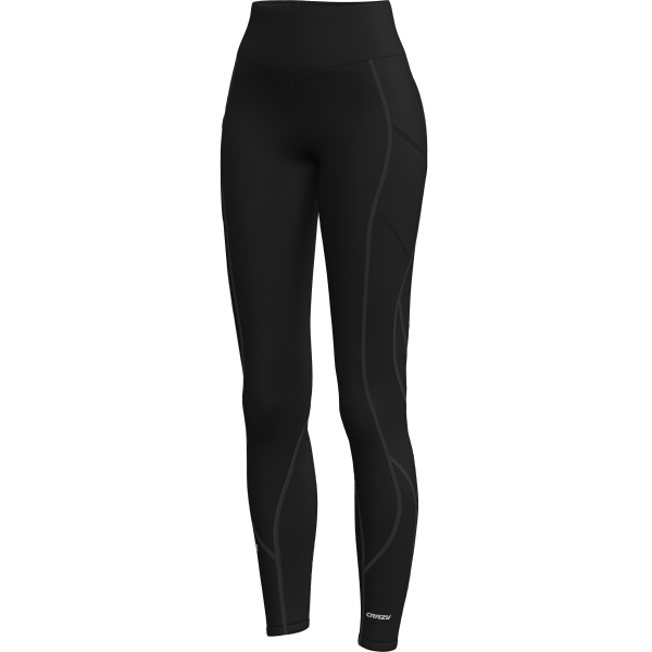 DÁMSKE NOHAVICE LEGGINGS CUTE LIGHT - BLACK Veľkosť: XS, Farba: BLACK