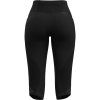 DÁMSKE KRAŤASY MID-SHORT PRESSURE - BLACK