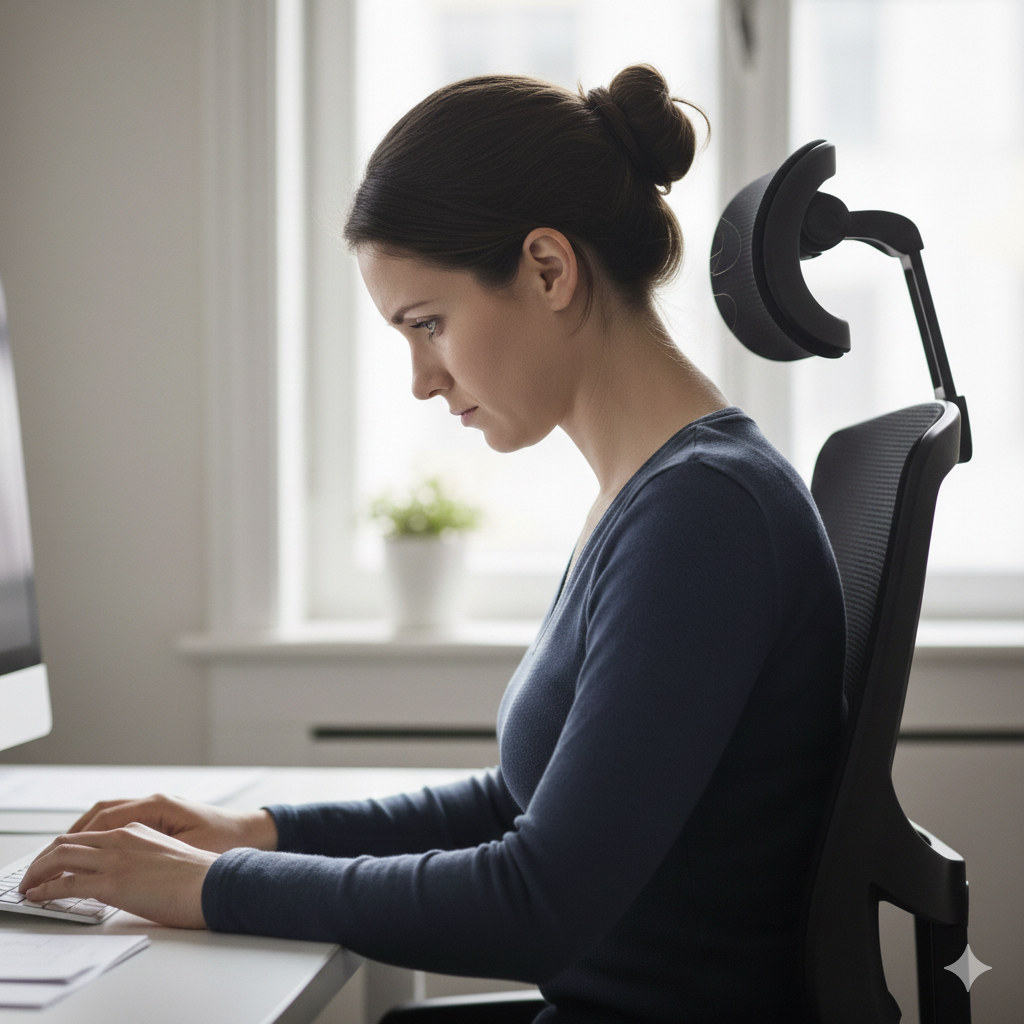 Mýtus o hlavové opěrce: Proč ji na nejlepších židlích světa nenajdete?