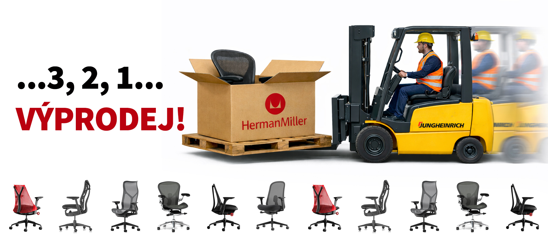 3, 2, 1... výprodej