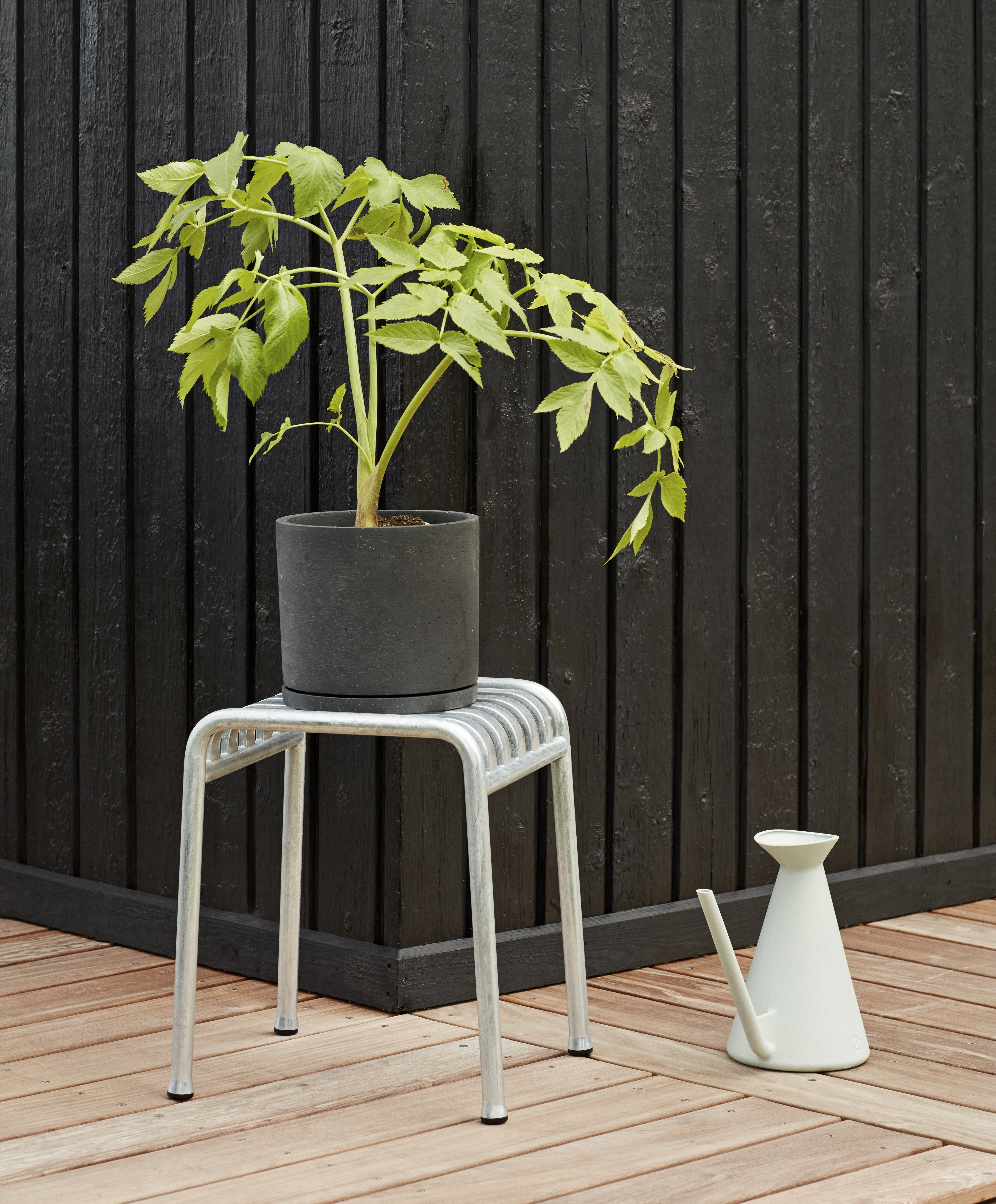 Hay PALISSADE STOOL - anthracite 00