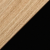 Oak Veneer / Black