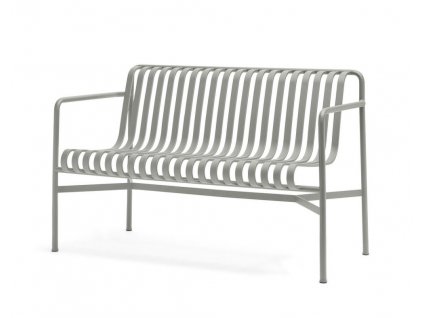 Hay PALISSADE DINING BENCH - sky grey 01