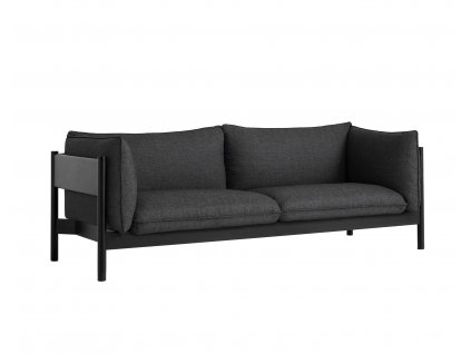 Hay ARBOUR 3 - black solid beech / Re-Wool 198