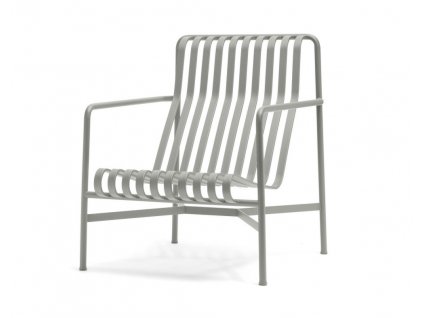 Hay PALISSADE LOUNGE CHAIR HIGH- sky grey 01