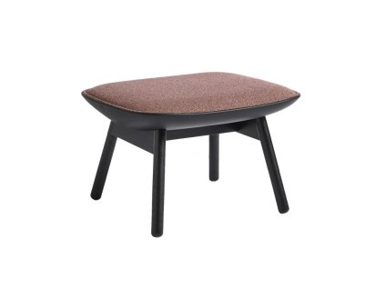 Hay OTTOMAN UCHIWA - black water-based lacquered solid oak - Olavi By HAY 12 01