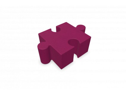 BuzziSpace BUZZIPUZZLE LOW - Fuchsia 77 01