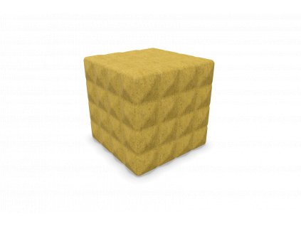 BuzziSpace BUZZICUBE 3D 16SQ SOLO - Mustard 63 01