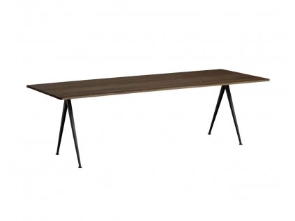 Hay PYRAMID TABLE 02 - L250, černá/kouřový dub 01