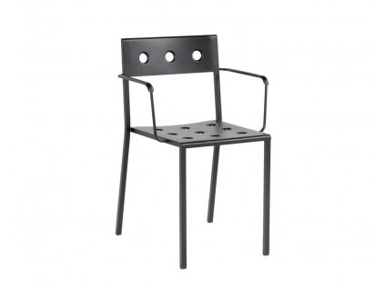 Židle Hay BALCONY ARMCHAIR (sada 2ks) - anthracite